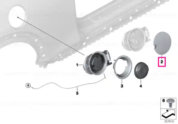 Fill-in flap - BMW - Mini Ofertă de sezon