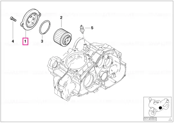 Capac filtru ulei - BMW Motorrad Reducere de preț
