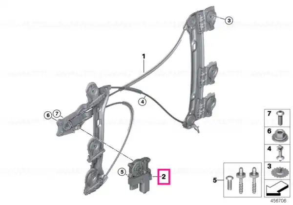 Drive for window lifter - BMW - Mini Vezi acum