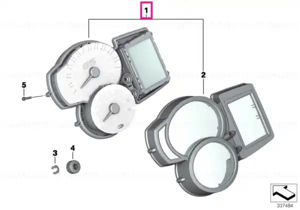 Promoție Instrument cluster KM/H - BMW Motorrad