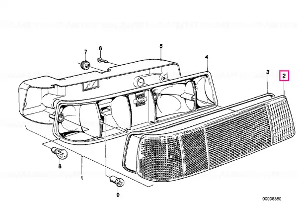 Livrare gratuită Lens right - BMW