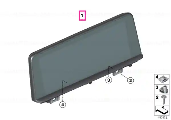 Central information display 6,5" - BMW Cumpără online
