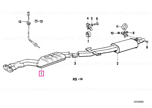 Ieftin Front silencer - BMW