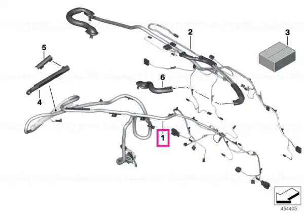 Bestseller Wiring trunk lid - BMW