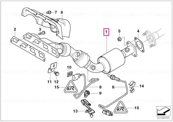 Noutate RP-exhaust manifold with catalytic conv. - BMW - Mini