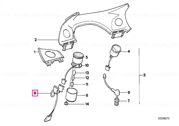 Lichidare de stoc Wiring additional instruments - BMW Motorrad