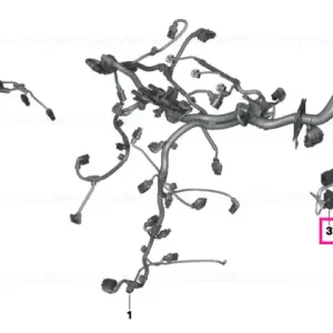 Wiring harness, engine, supply module - BMW Preț promoțional