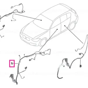 Wiring drivers side - BMW Noutate