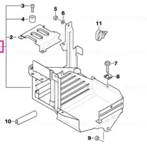 Battery tray - BMW Motorrad Comandă acum