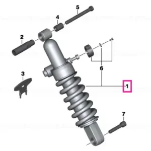 Arc suspensie spate - BMW Motorrad Premium