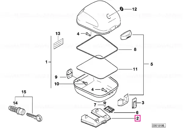 Adapter plate - BMW Motorrad Lichidare de stoc