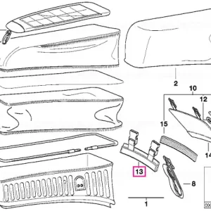 attachment, tank rucksack front - BMW Motorrad Expediere rapidă