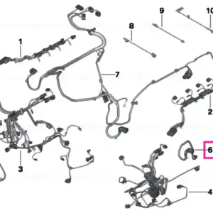 Wiring loom, eng., Valvetronic servomtr 5- 8 - BMW Cumpără acum