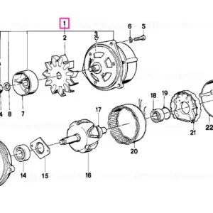 Alternator 33A - BMW Motorrad Popular