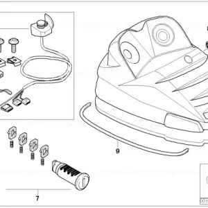 Audio system for stowage compartment NENNBEL. 2X20W - BMW Motorrad Discount