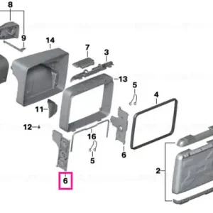 Adjust plate rear right - BMW Motorrad Mai ieftin