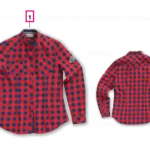 Blouse ladies' plaid XL - BMW Motorrad Ofertă specială