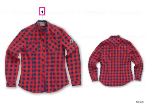 Blouse ladies' plaid XL - BMW Motorrad Ofertă specială