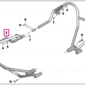 Bestseller Left engine protection bar - BMW Motorrad