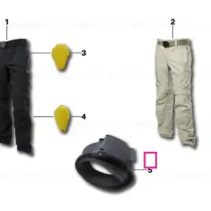 Belt Summer black XL - BMW Motorrad Transport gratuit