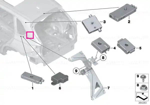 TV amplifier ECE/US - BMW Livrare rapidă