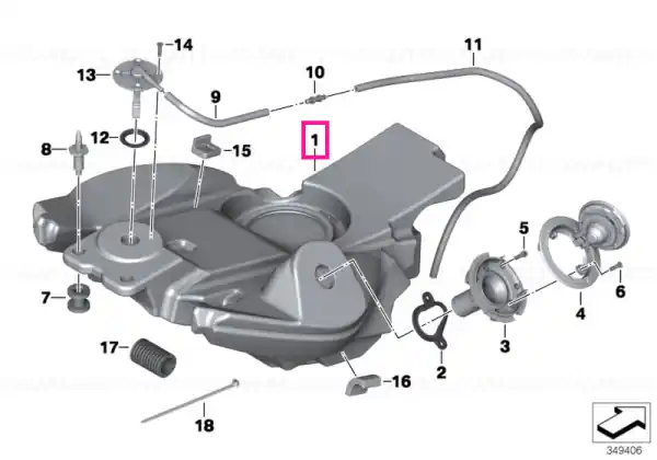 Fuel tank - BMW Motorrad Discount