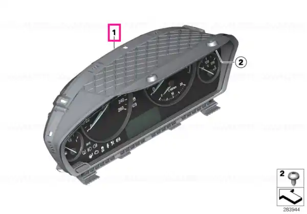 Instrument cluster KMH - BMW Doar azi