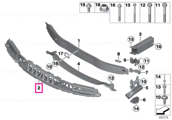 Shock absorber front - BMW Ofertă