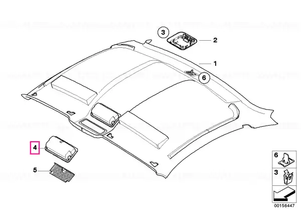 Preț mic Tray for glasses GRAU - BMW