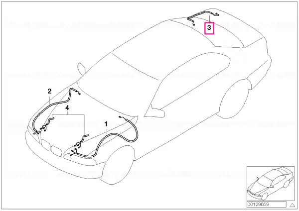 Set cabluri reparație spate dreapta - BMW Ofertă exclusivă