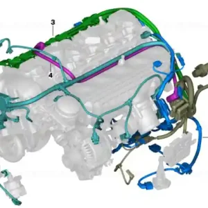 wiring harness, engine trans. module - BMW Nu rata