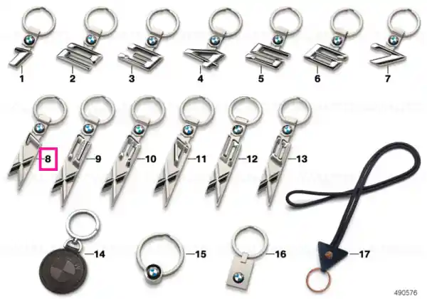 Cumpără online BMW Key ring, X1
